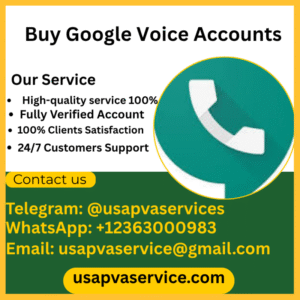 Buy Google Voice Accounts