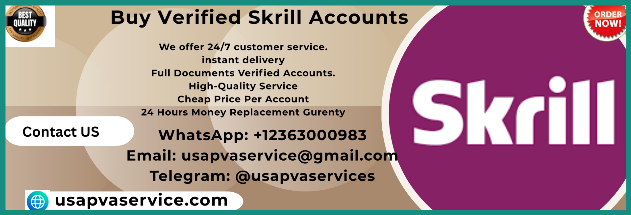 Skrill Accounts Image